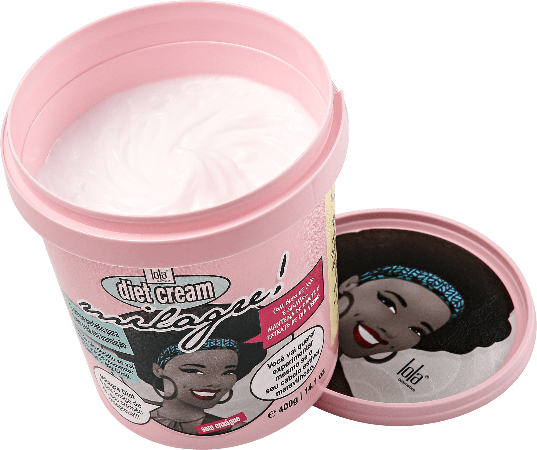 Lola Cosmetics Milagre Diet - Creme de Pentear 400g