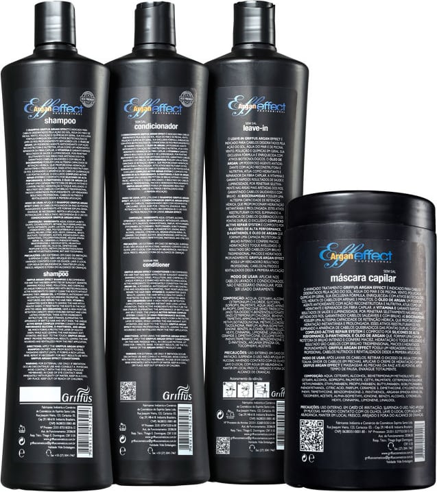 Kit Griffus Argan Effect Complete (4 Produtos)