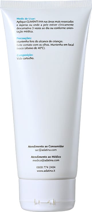 Ada Tina Gliventi HA - Creme Hidratante Antidescamação 200ml