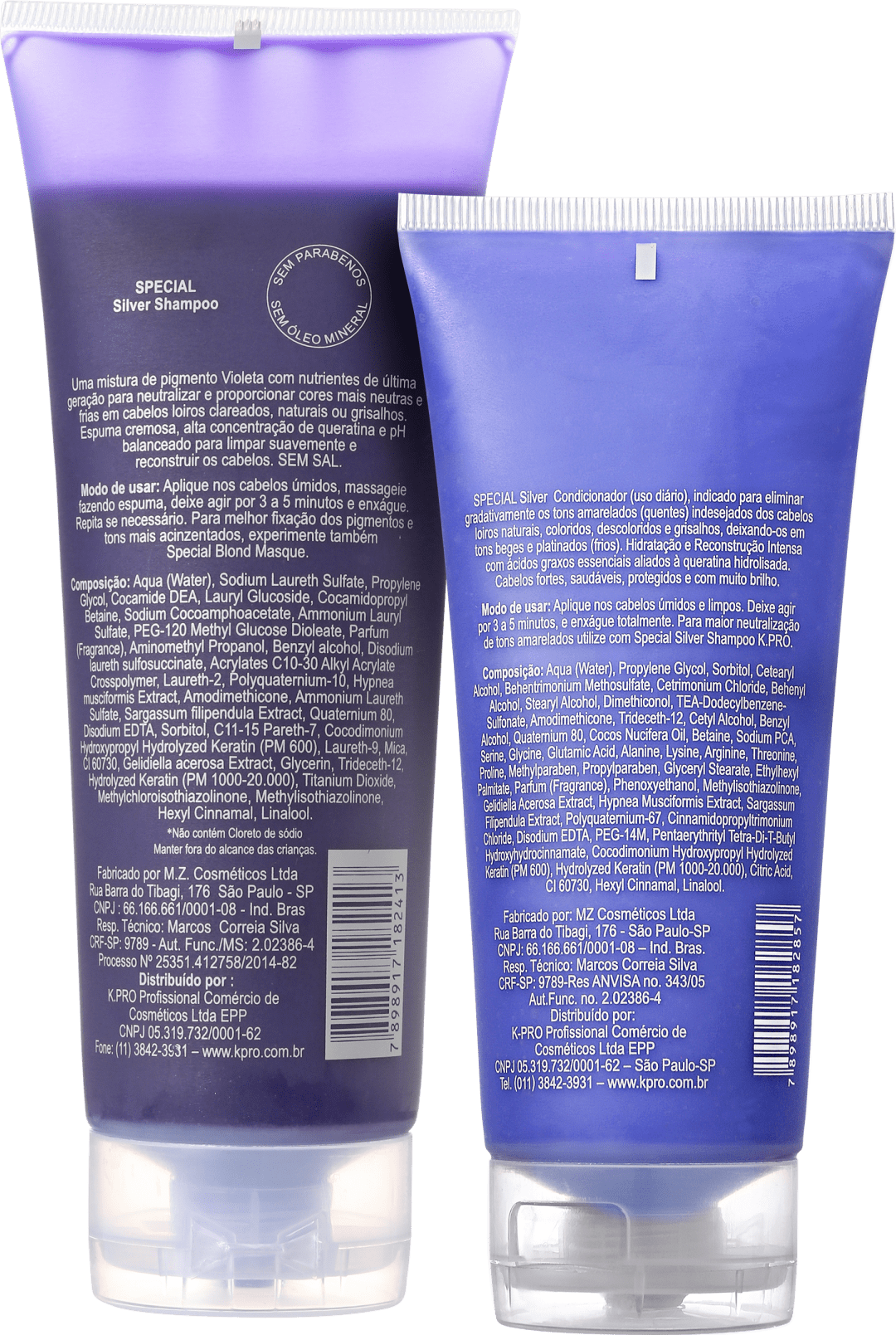Kit K.Pro Special Silver Blond Special Silver Duo (2 Produtos)