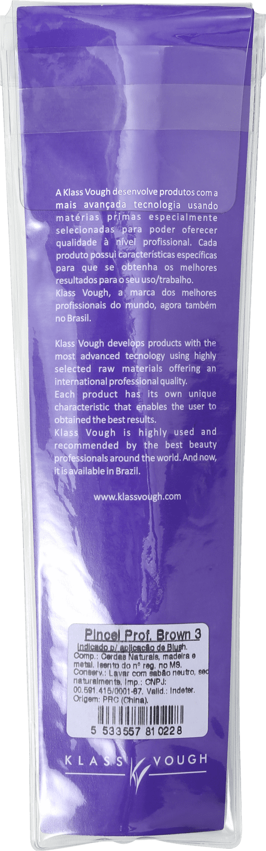Klass Vough Brown Line 3 - Pincel Chanfrado