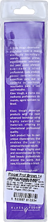 Klass Vough Brown Line 14 - Pincel para Sombra