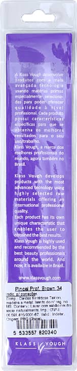 Klass Vough Brown Line 34 - Pincel para Sombra