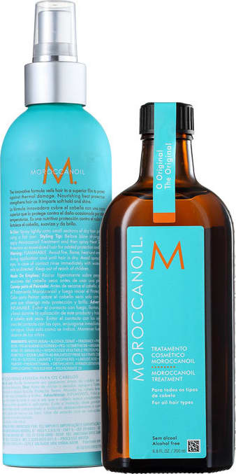 Kit Moroccanoil Treatment Heat Styling (2 Produtos)