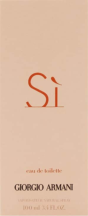 Sì Giorgio Armani Eau de Toilette - Perfume Feminino 100ml