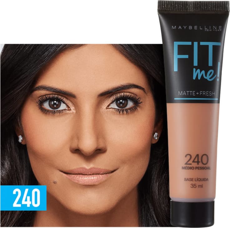 Maybelline Fit Me! Toque Matte + Fresh 240 - Base Líquida 35ml