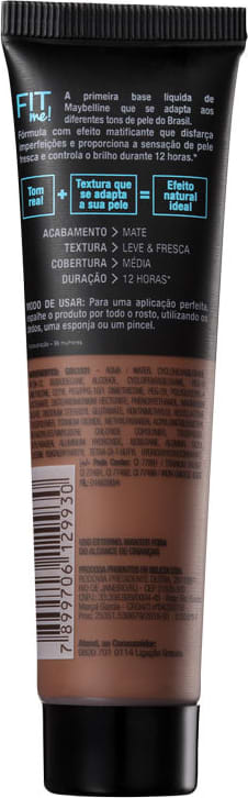 Maybelline Fit Me! Toque Matte + Fresh 330 - Base Líquida 35ml
