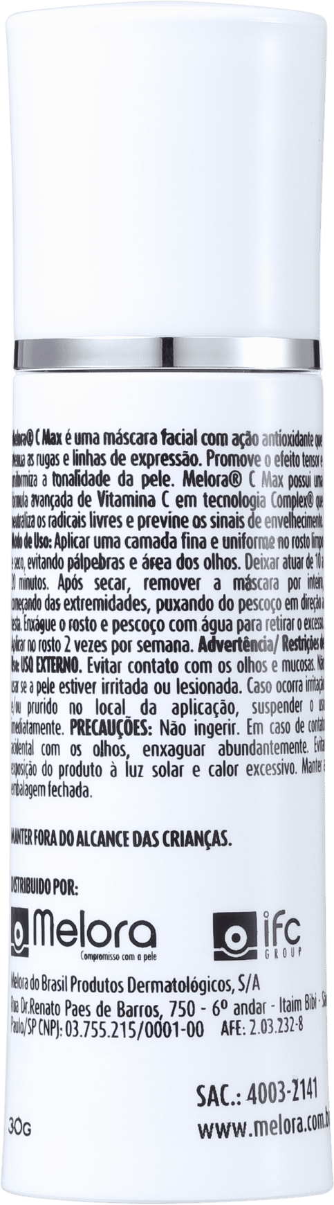Melora C Max - Máscara Anti-Idade 30g