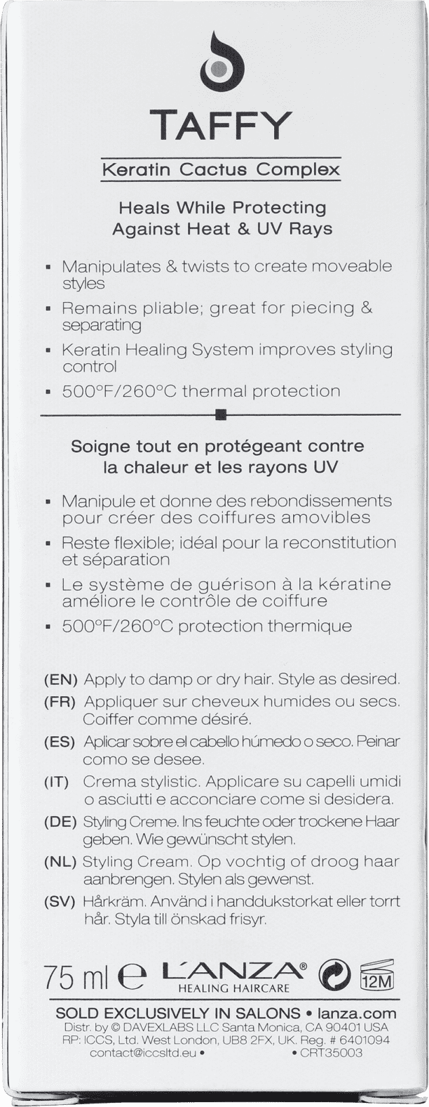 L'Anza Healing Style - Spray de Sal 100ml