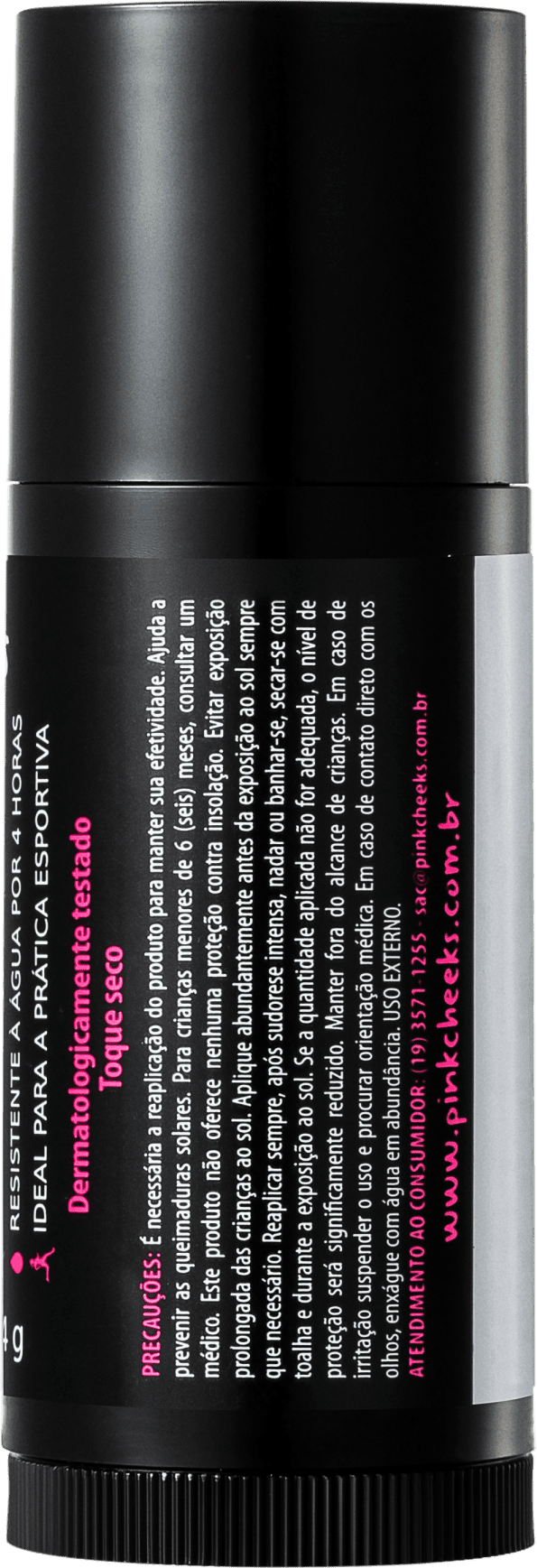 Pink Cheeks Pink Stick 21KM FPS 90 - Protetor Solar com Cor 14g