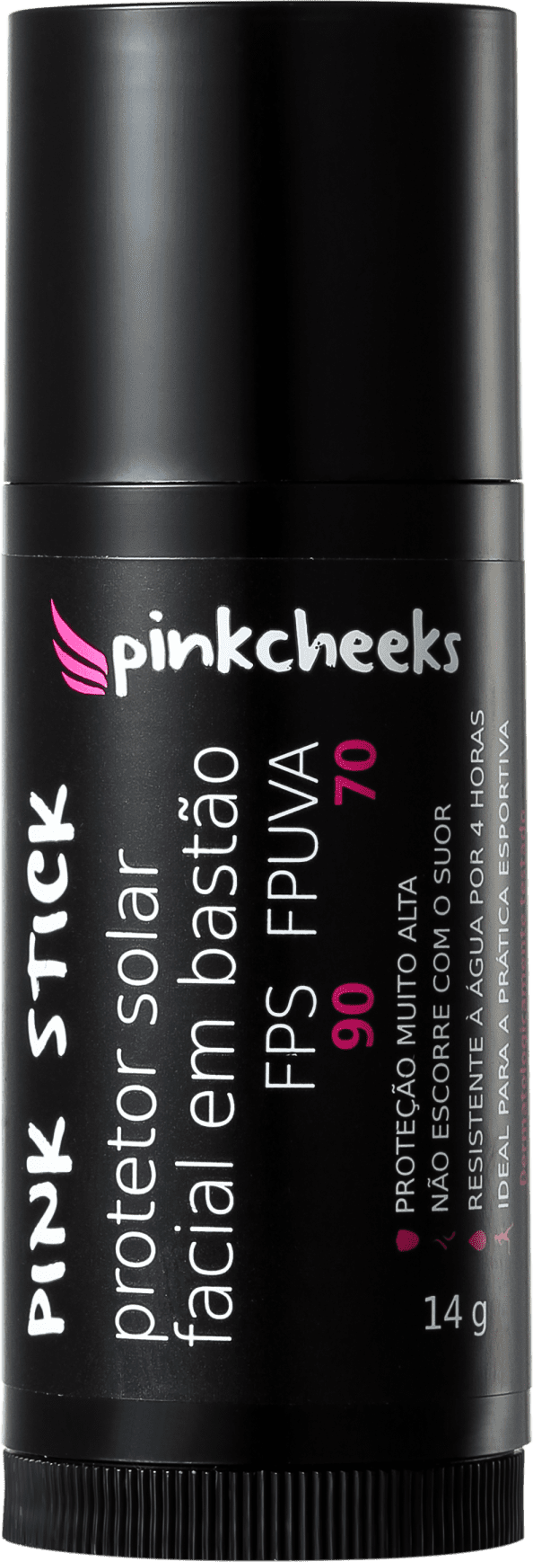 Pink Cheeks Pink Stick 42KM FPS 90 - Protetor Solar com Cor 14g