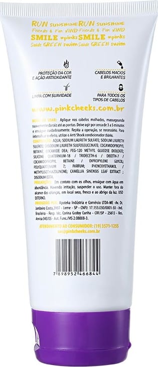Pink Cheeks Anti Shock - Shampoo 200ml