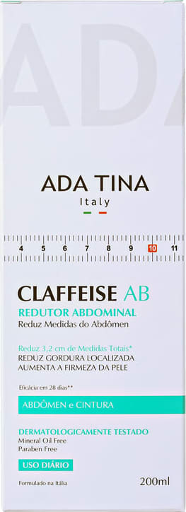 Ada Tina Claffeise AB - Creme Redutor de Medidas 200ml