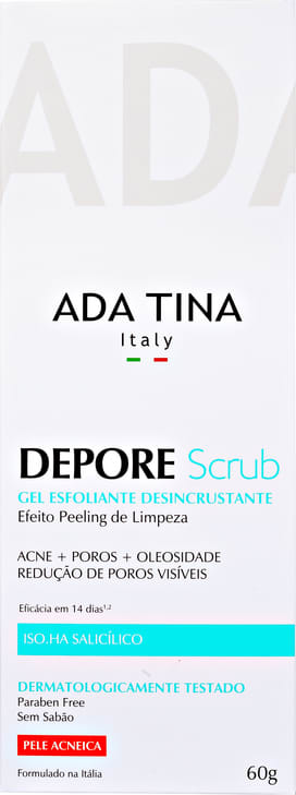 Ada Tina Depore Scrub - Gel Esfoliante Facial 60g