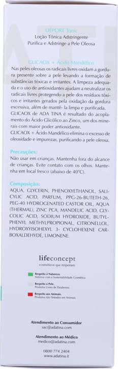 Ada Tina Depore - Tônico Facial 200ml