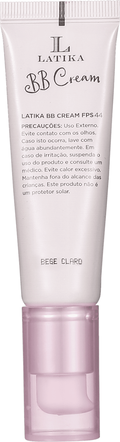 Latika Whitening FPS 44 Bege Claro - BB Cream Clareador 30g
