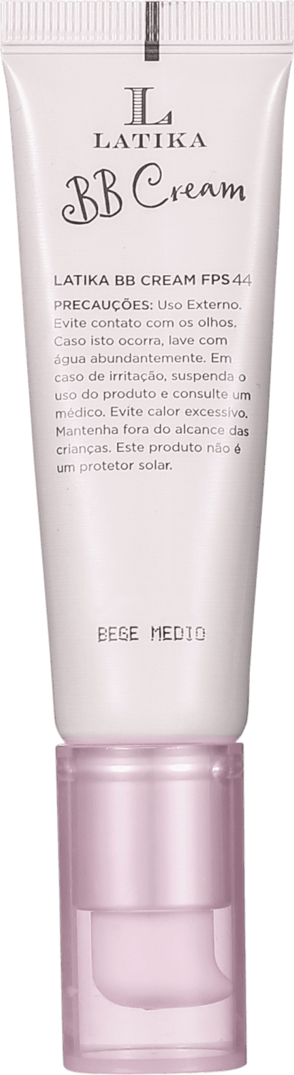 Latika Whitening FPS 44 Bege Médio - BB Cream Clareador 30g
