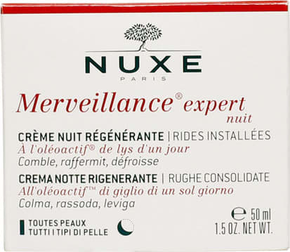 Nuxe Merveillance Expert Nuit Régénérante - Creme Anti-Idade Noturno 50ml