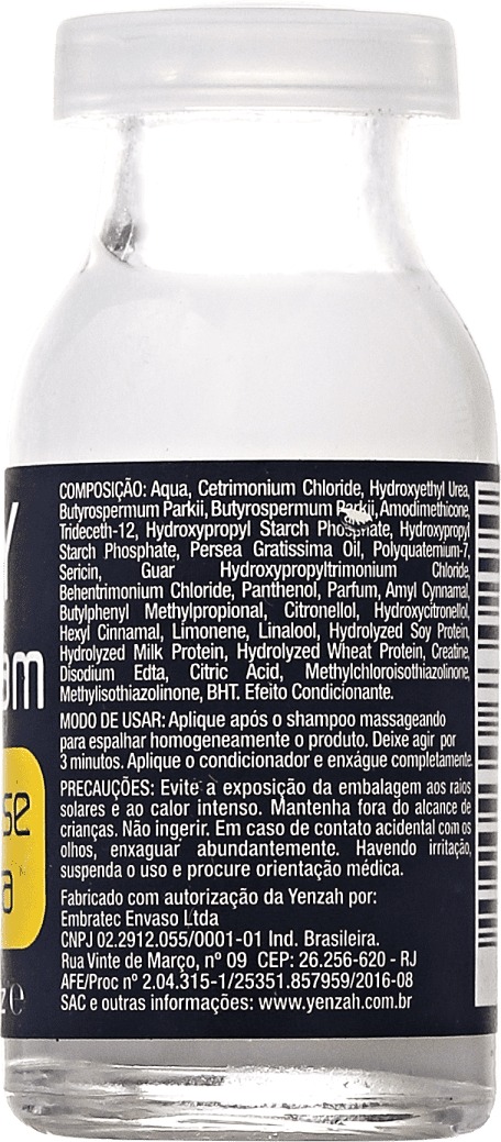 Yenzah Power Whey Fit Cream - Ampola 15ml