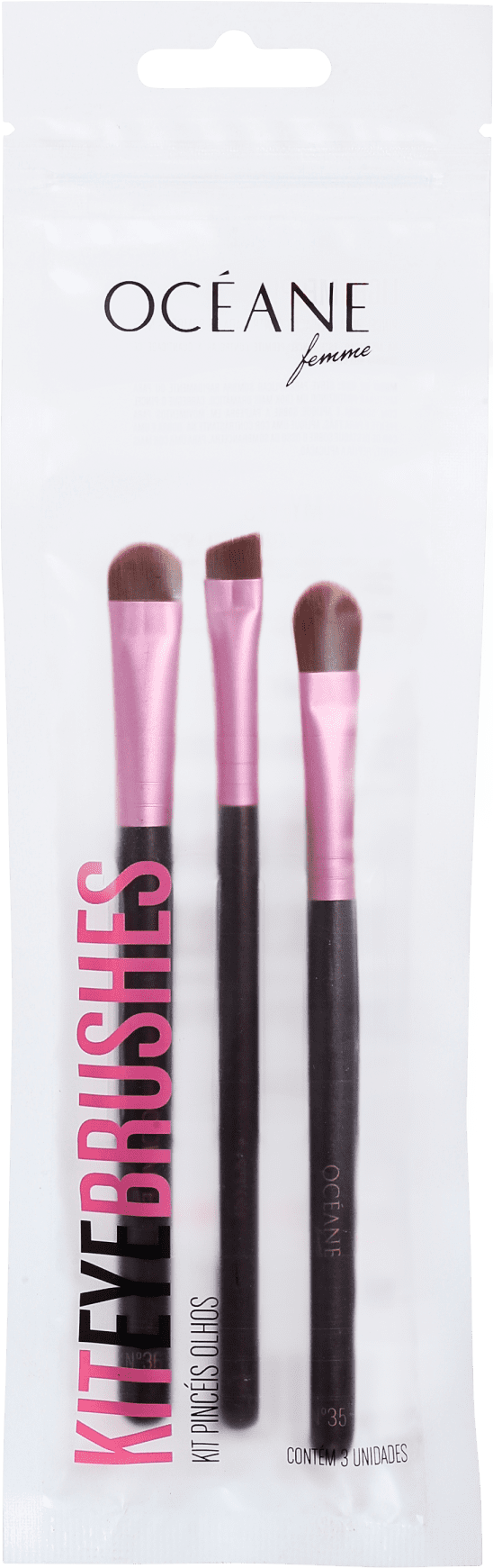 Kit Eye Brushes de Pincéis (3 Produtos)