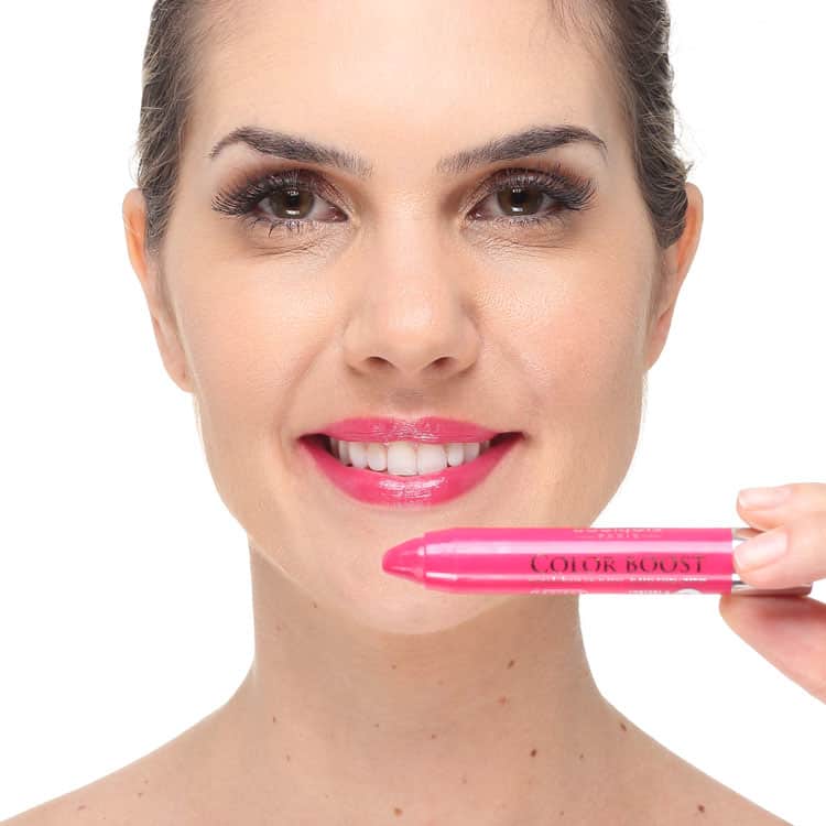 Bourjois Color Boost Lip Crayon 02 Fuchsia Libre - Batom Cremoso 2,75g