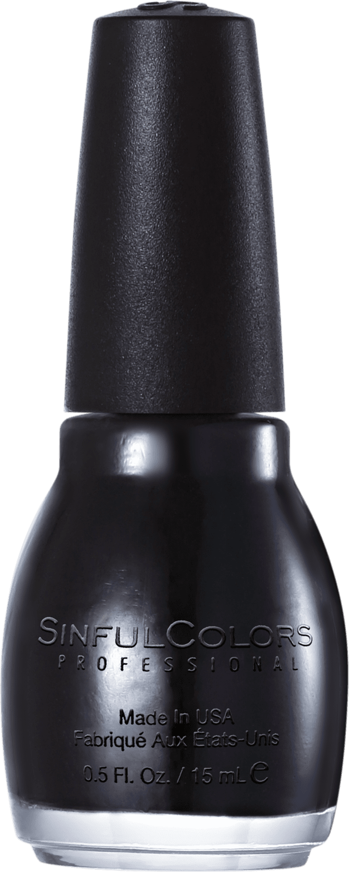 SinfulColors Professional Black on Black 103 - Esmalte Cremoso 15ml