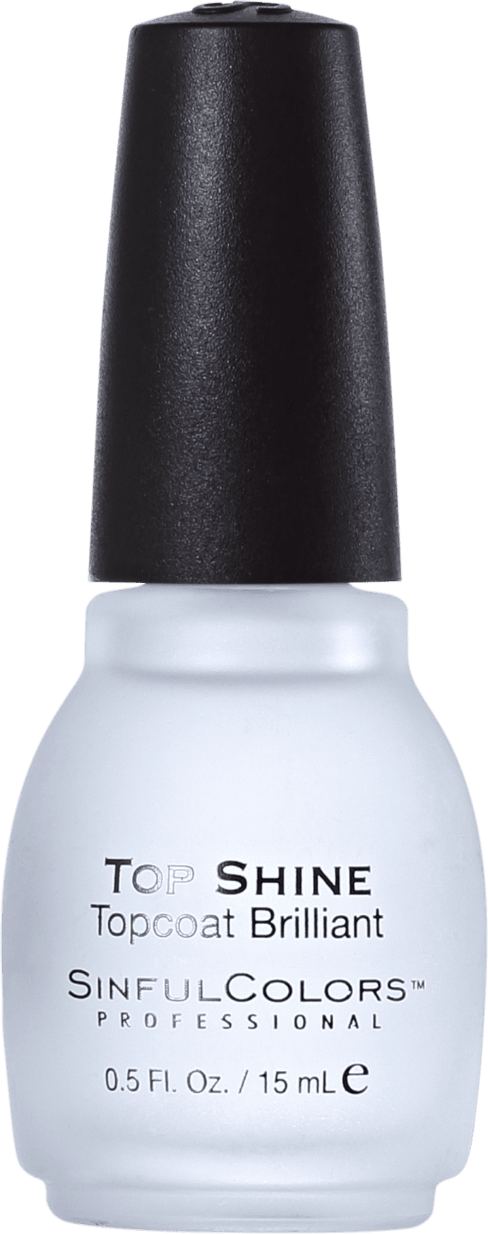 SinfulColors Professional Top Shine Topcoat Brilliant - Finalizador Extrabrilho 15ml