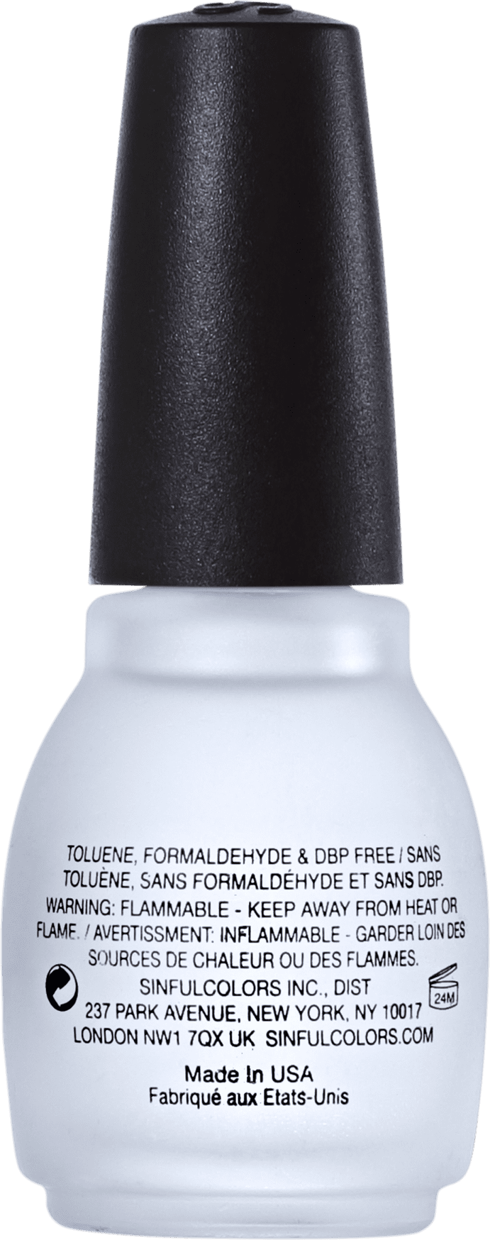 SinfulColors Professional Top Shine Topcoat Brilliant - Finalizador Extrabrilho 15ml