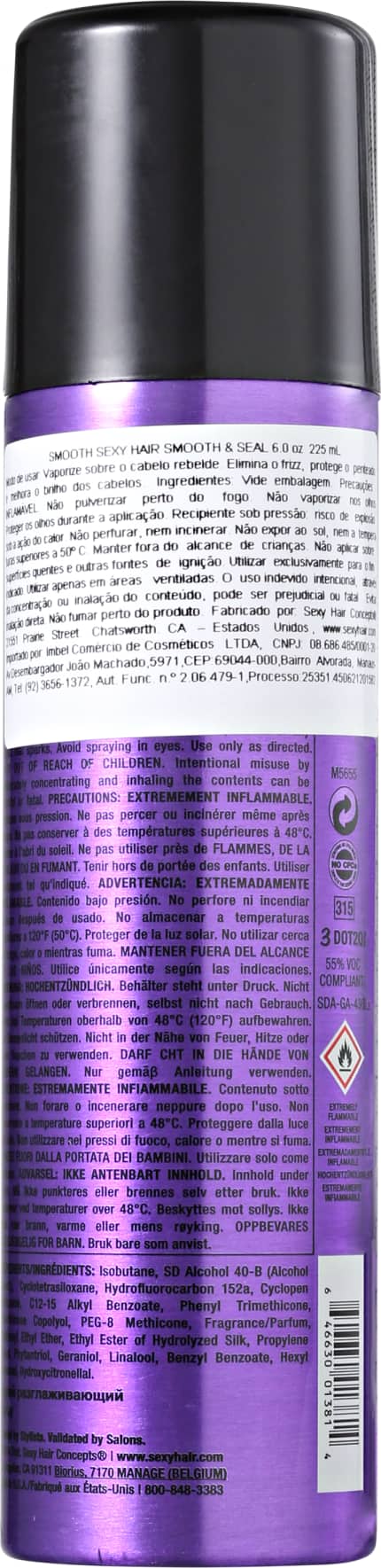 Sexy Hair Smooth Smooth & Seal - Spray de Brilho 200ml