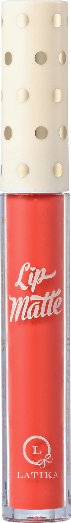 Latika Lip Coral Nº 10 - Batom Líquido Matte 4ml