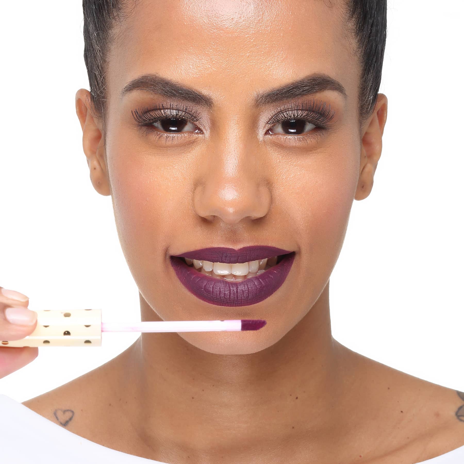 Latika Lip Roxo Nº 21 - Batom Líquido Matte 4ml
