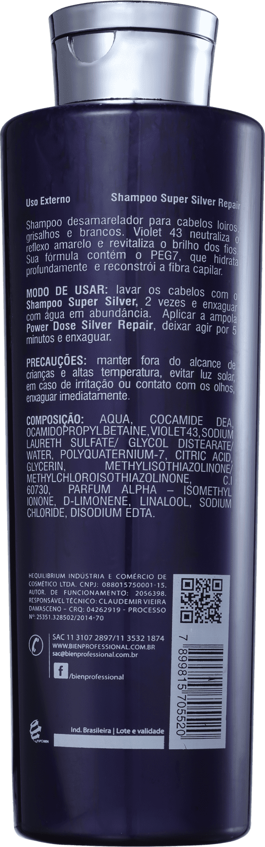 Bien Professional Super Silver - Shampoo 1000ml