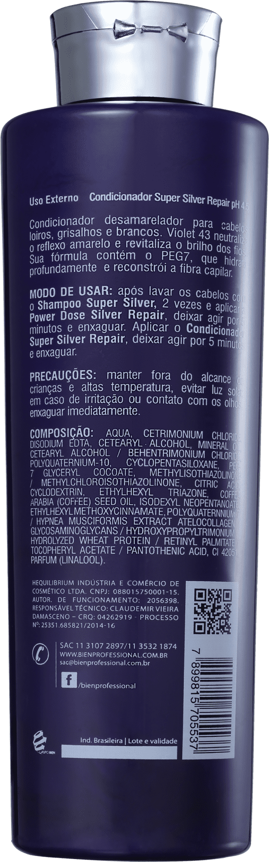 Bien Professional Super Silver - Condicionador 1000ml