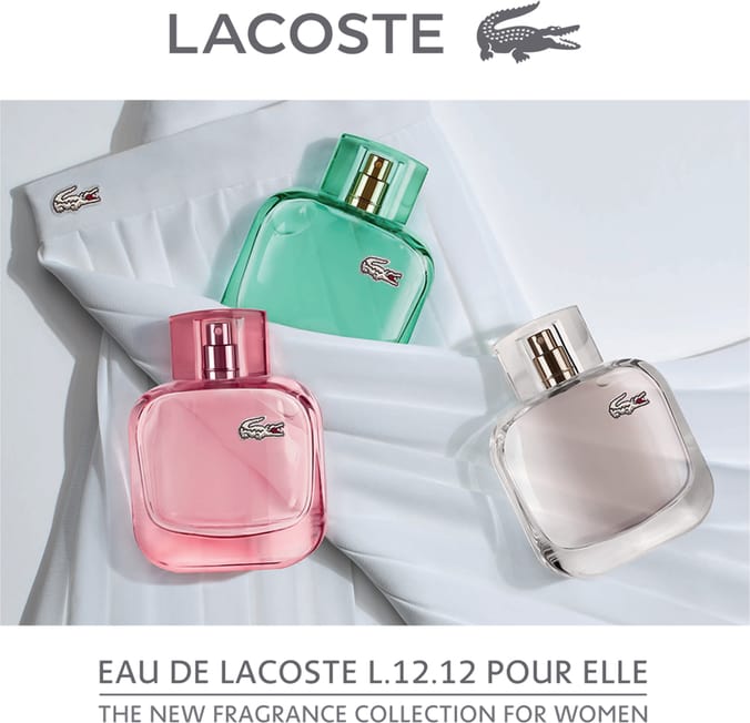 L.12.12 Pour Elle Elegant Lacoste Eau de Toilette - Perfume Feminino 30ml