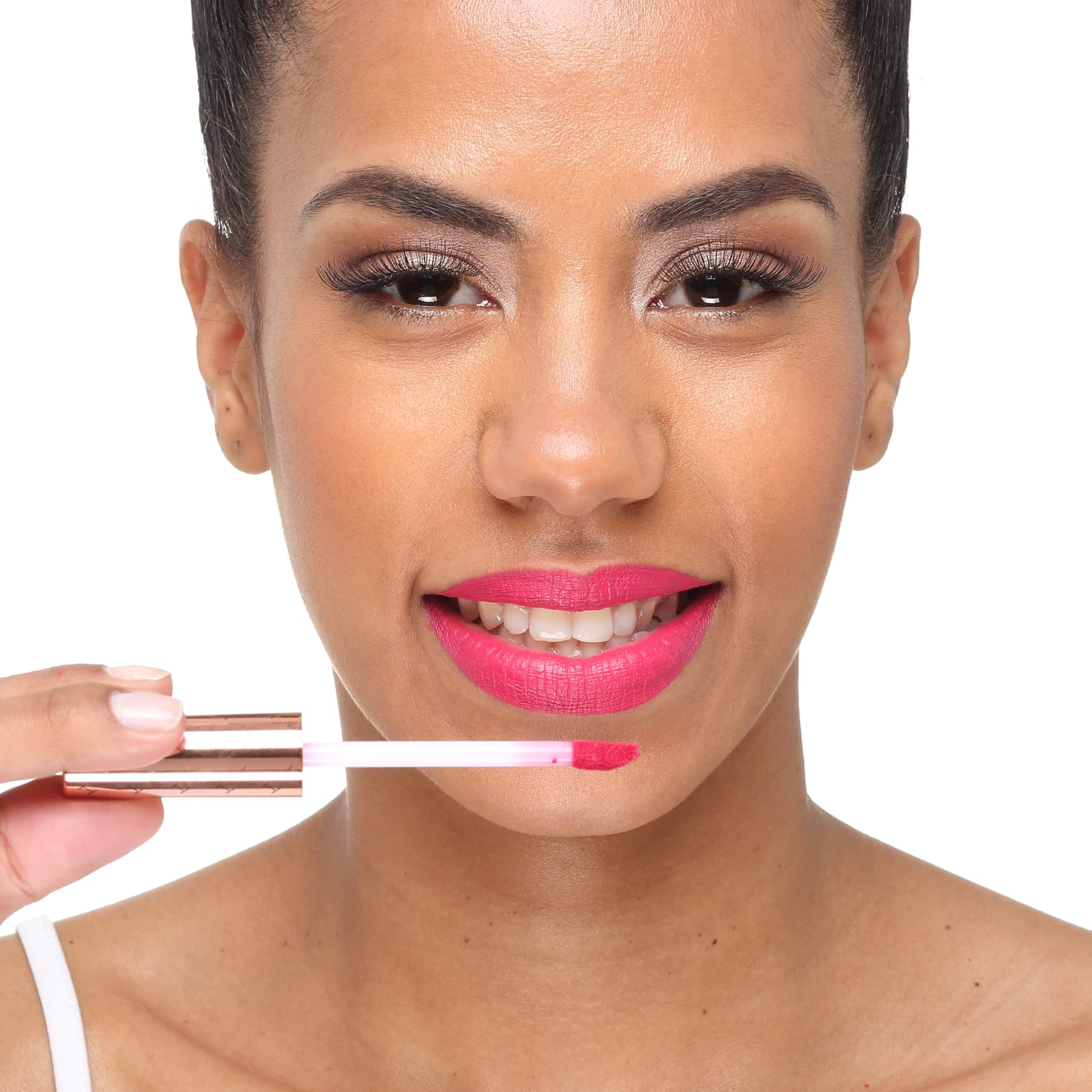 Hot MakeUp Kiss Me More KL06 Go Fancy - Batom Líquido Matte 2,2g