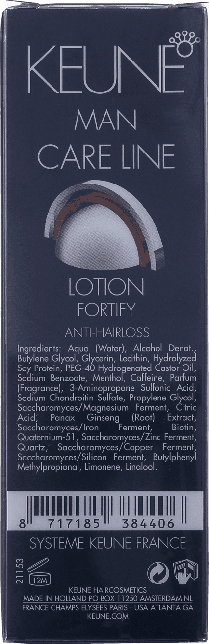 Keune Care Line Man Fortify - Loção Antiqueda 75ml
