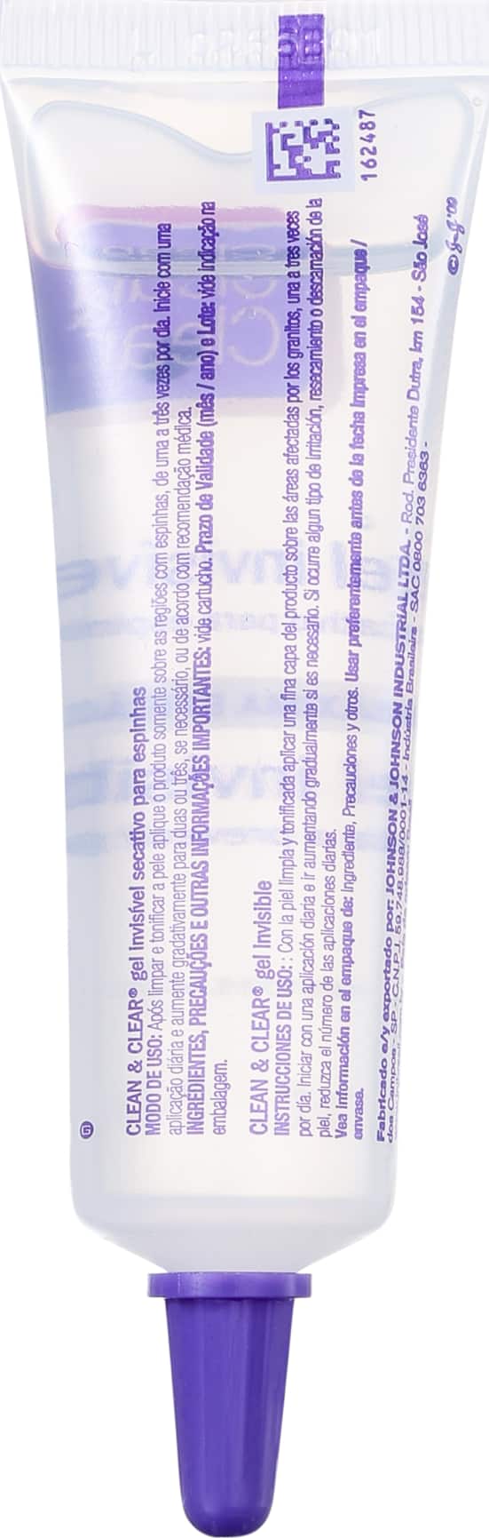 Clean & Clear Gel Invisível - Gel Secativo para Acne 22g