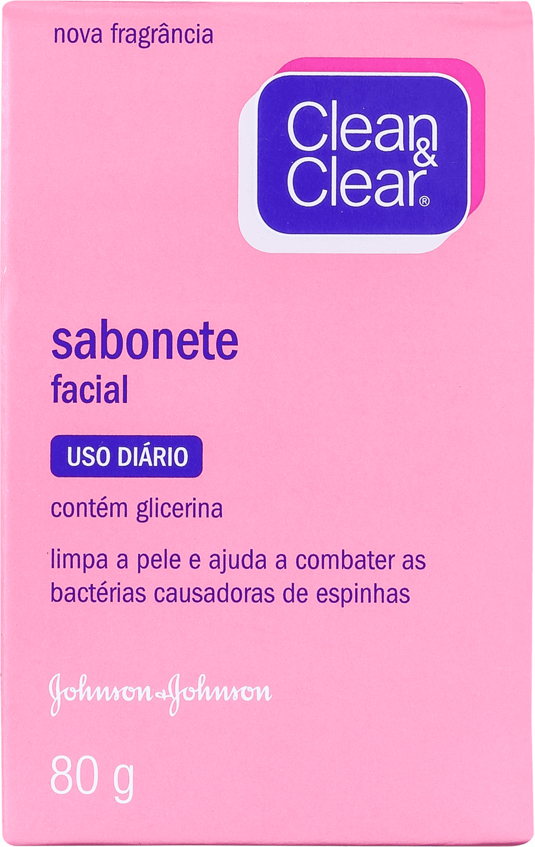 Clean & Clear Uso Diário - Sabonete em Barra Facial 80g