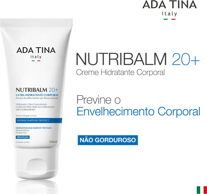 Ada Tina Nutribalm 20+ - Hidratante Corporal 200ml