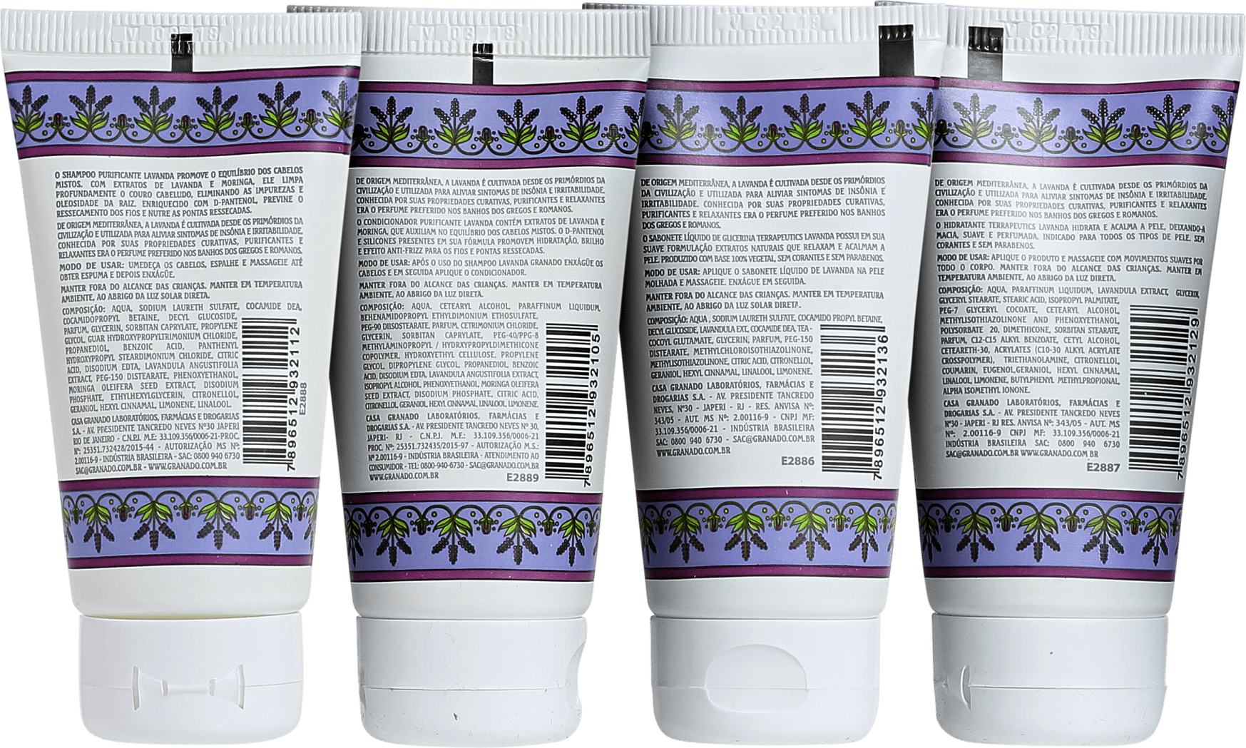 Kit Granado Terrapeutics Banho Lavanda (4 Produtos)