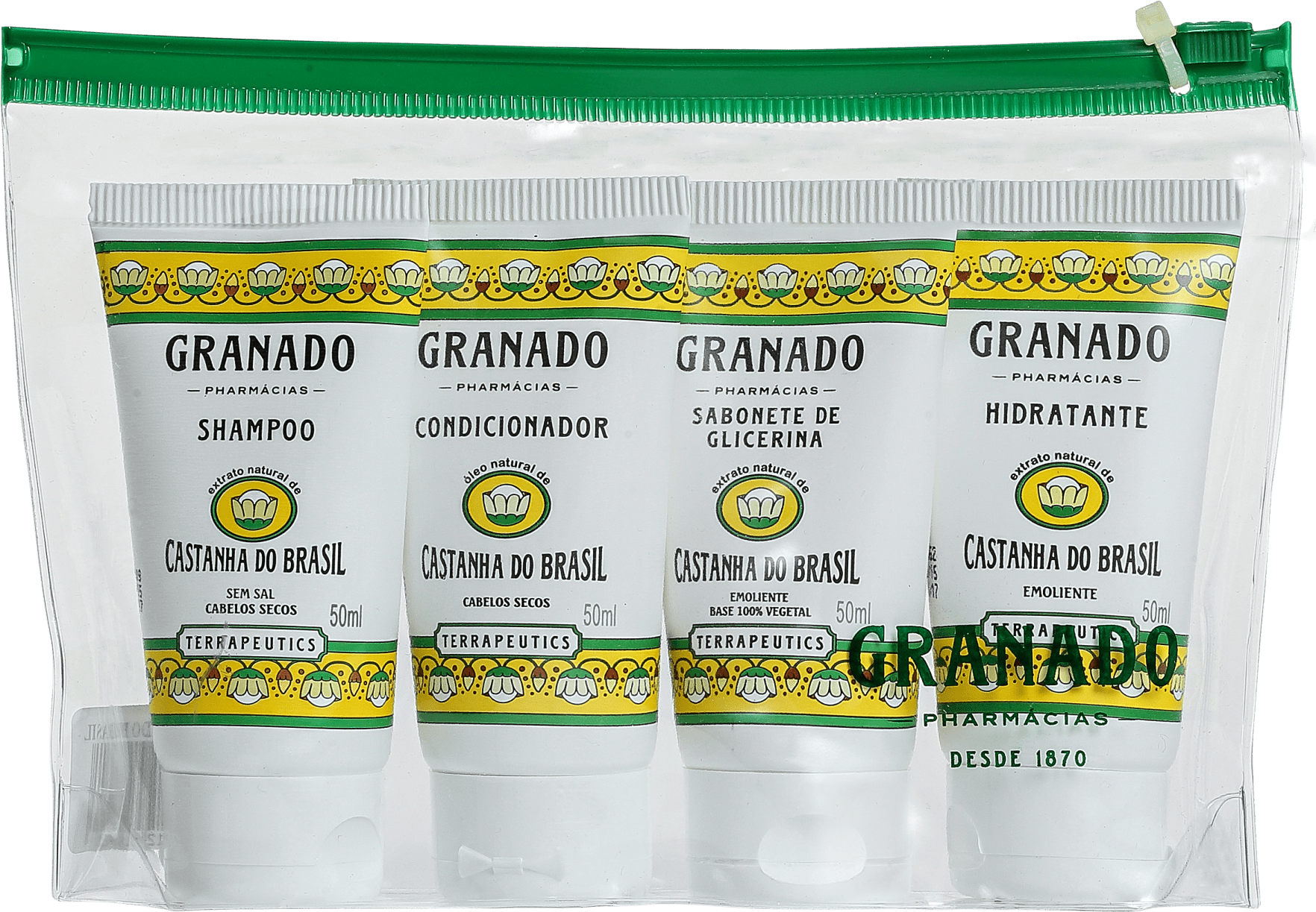 Kit Granado Terrapeutics Banho Castanha do Brasil (4 Produtos)