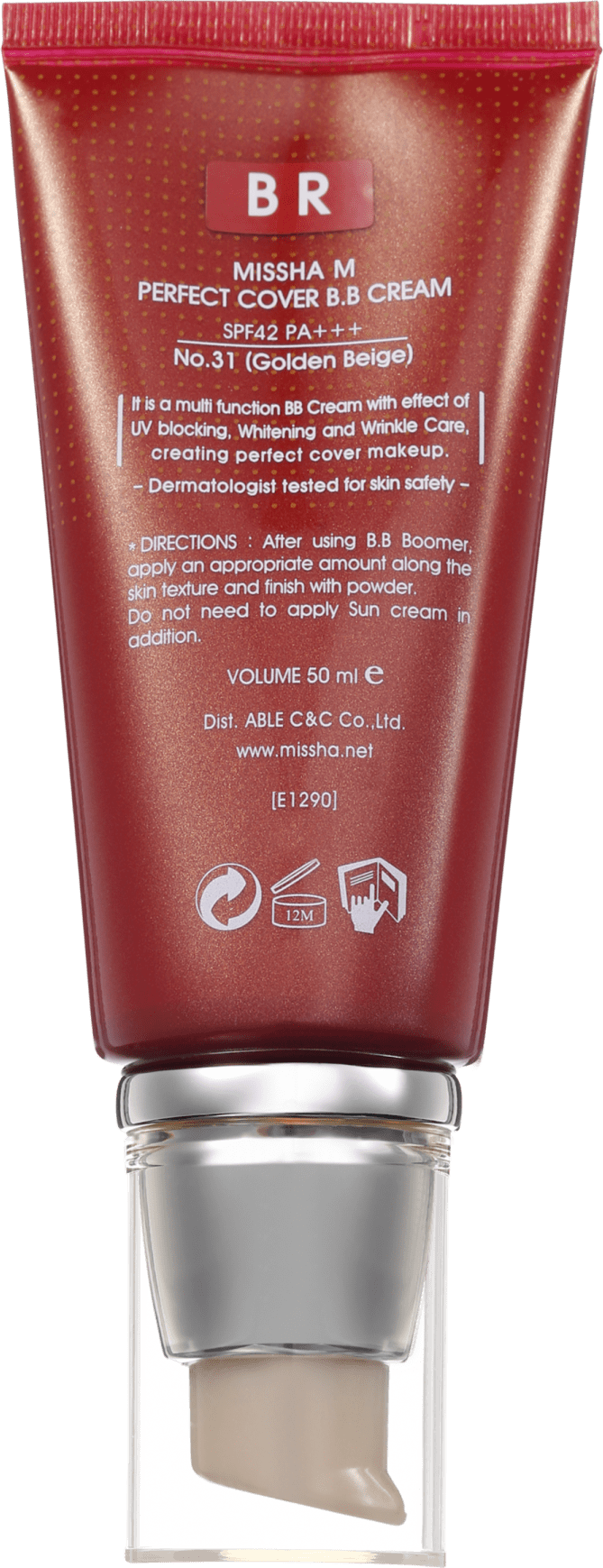Missha M Perfect Cover Nº 31 Golden Beige - BB Cream 50ml