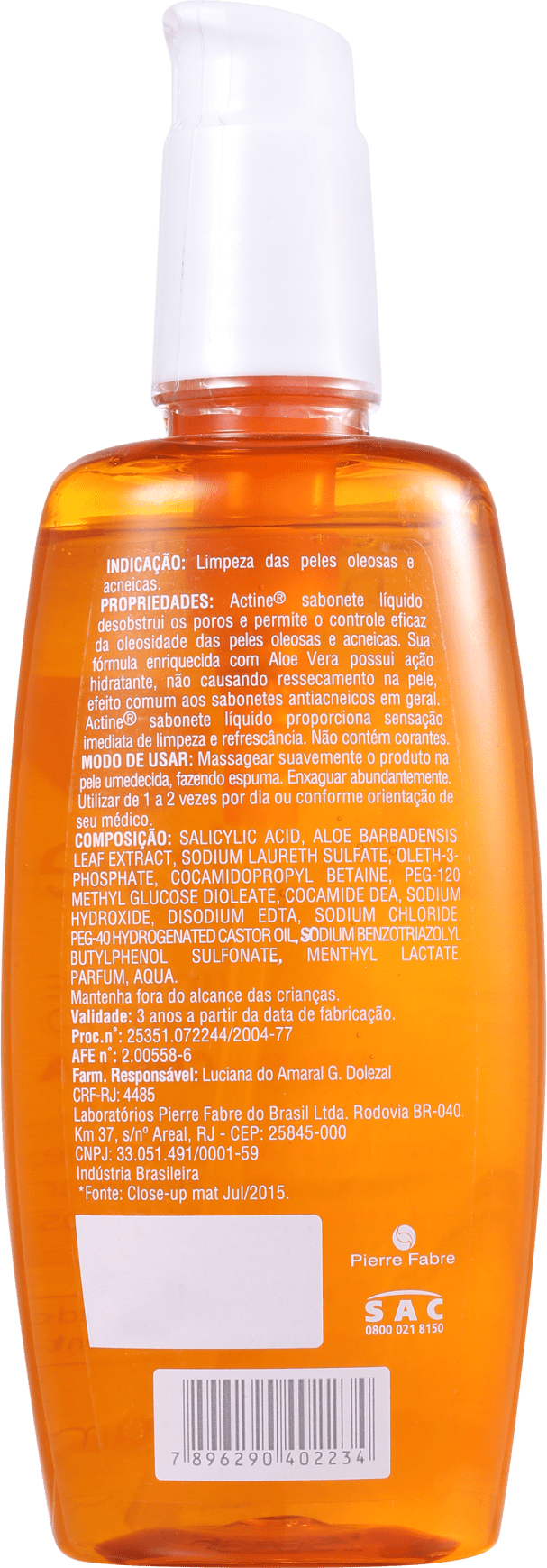 Darrow Actine Pele Acneica - Sabonete Líquido Facial 240ml
