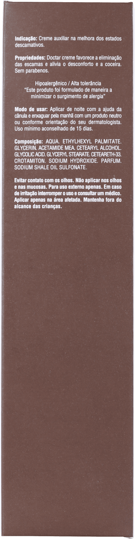 Darrow Doctar Creme Anticaspa - Tratamento Noturno 100ml