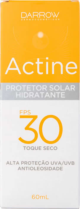 Darrow Actine FPS 30 - Protetor Solar Facial 60ml