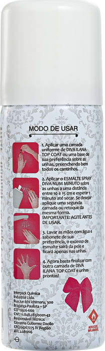 Diva Cosmetics Suzy - Esmalte em Spray Perolado 50ml