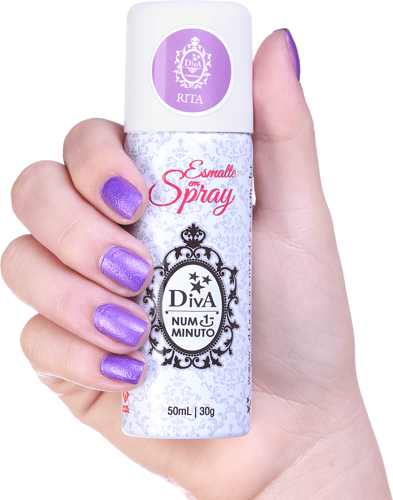 Diva Cosmetics Rita - Esmalte em Spray Perolado 50ml