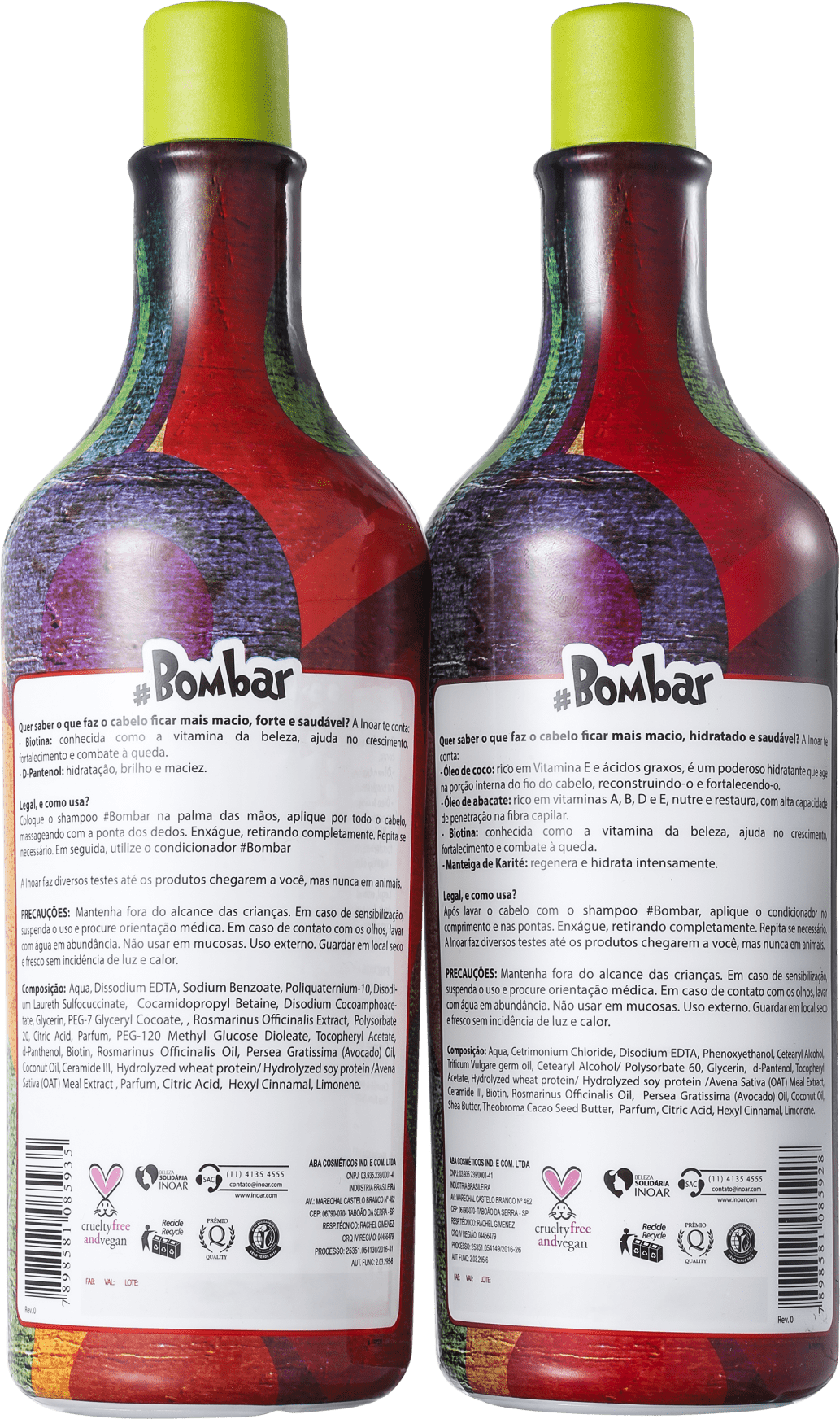 Kit #Bombar 1000ml