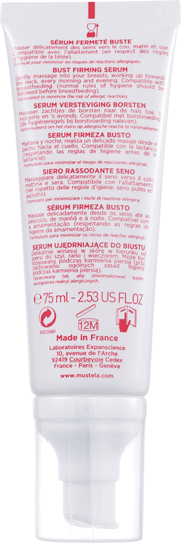 Mustela Maternité - Sérum Firmador para Seios 75ml