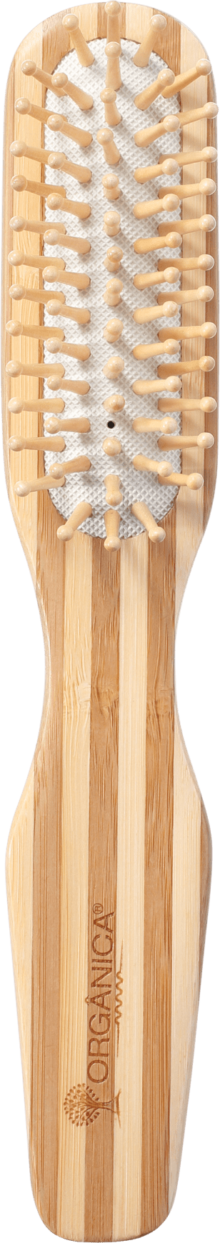 Orgânica Bambu Retangular - Escova de Madeira